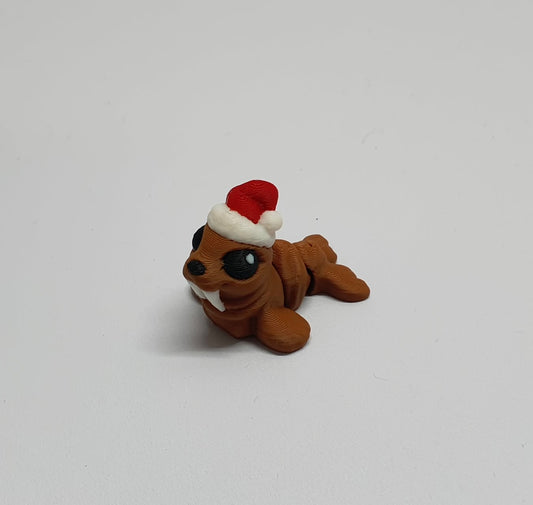 Christmas walrus